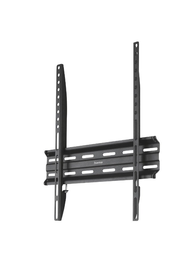 هاما حامل جداري للتلفزيون من هاما | FIX، نجمة واحدة، 400×400، 165 سم (65 بوصة) - أسود - Image 1